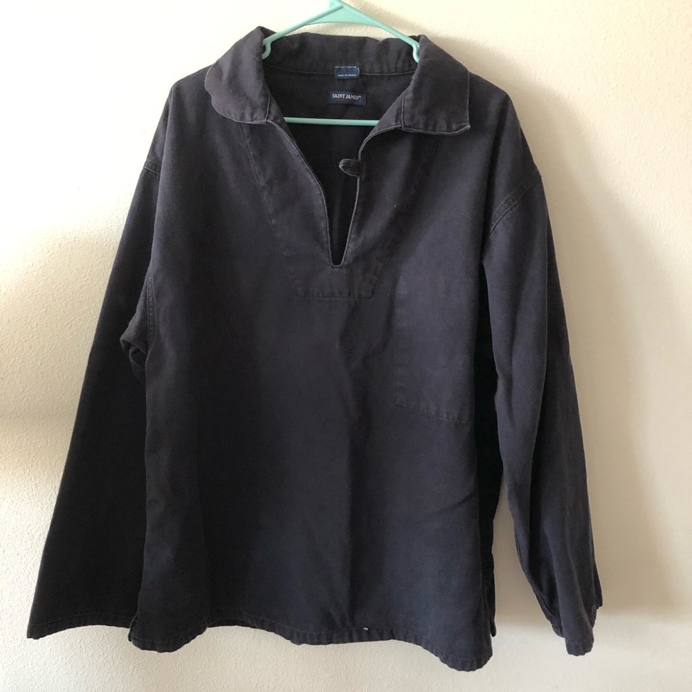 Navy French sailing jacket (vareuse) XL